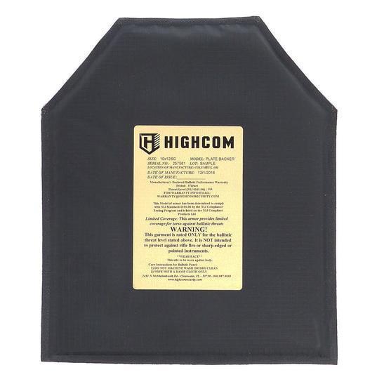 Highcom IIIA SBA Platebacker 10x12 SC| 911supply.ca