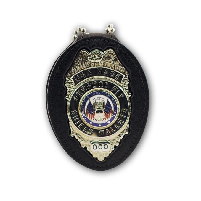 Perfect Fit Belt Clip Badge Holder 716 Peace Officer - Investigator