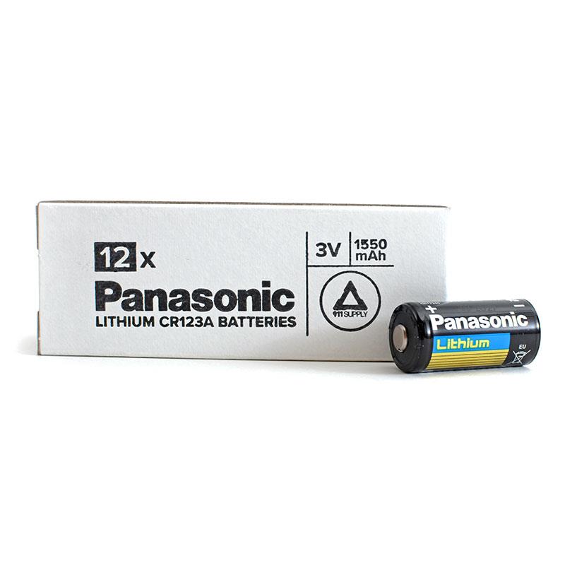 Panasonic Lithium CR123A Batteries