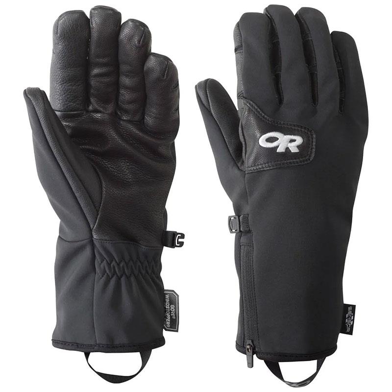 Outdoor Research Men&#39;s Stormtracker GORE-TEX® INFINIUM™ Sensor Gloves - Black ^