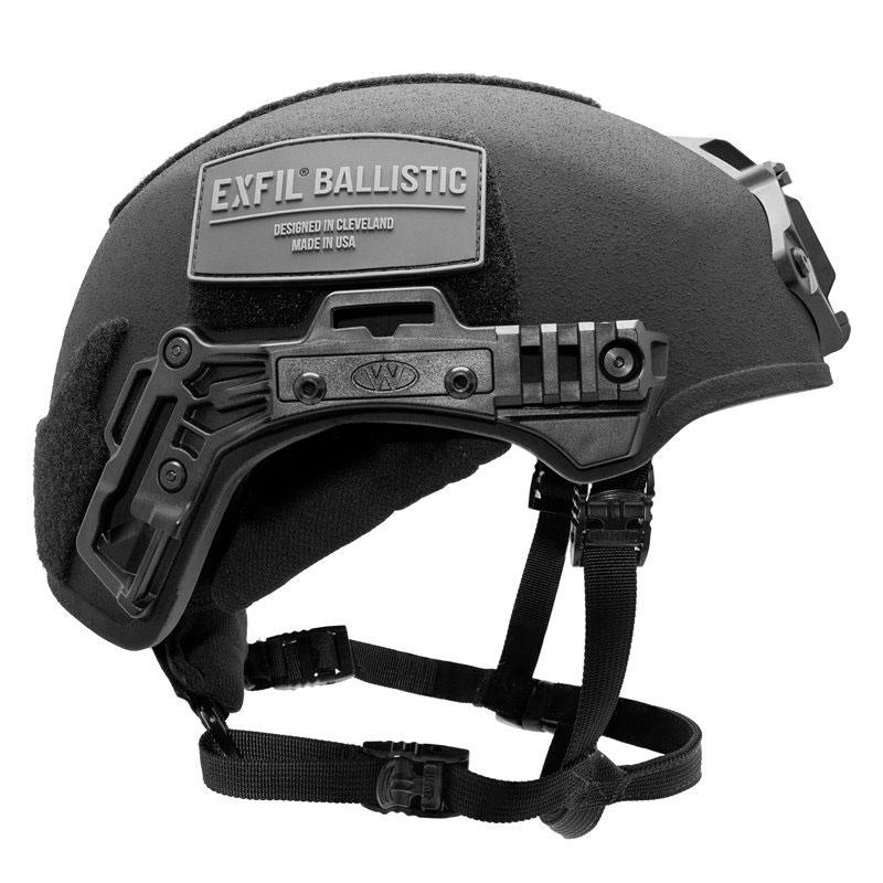 Team Wendy Exfil Ballistic Helmet with Shroud and Rail 3.0 LED