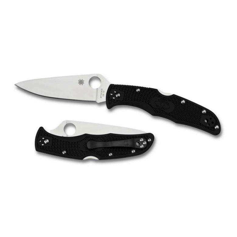 Spyderco Endura 4 Black FRN FFG Folding Knife C10FPBK