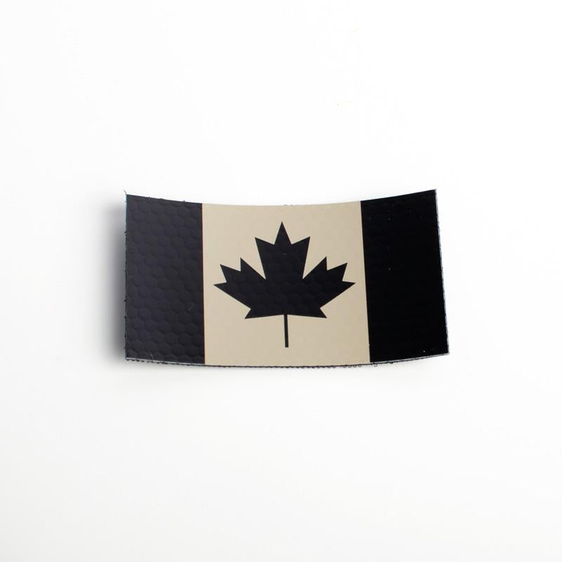 911 IR Canada Flag Tan Pro 3.5&quot; x 2&quot; | 911supply.ca