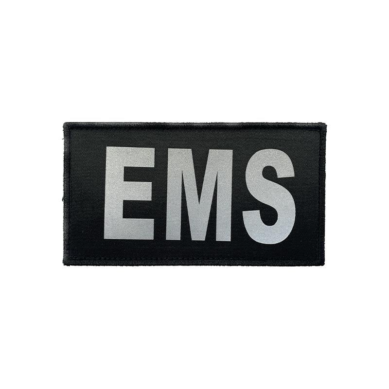 911 EMS Patch Embroidery Velcro - 3&quot;x5.5&quot; | 911supply.ca