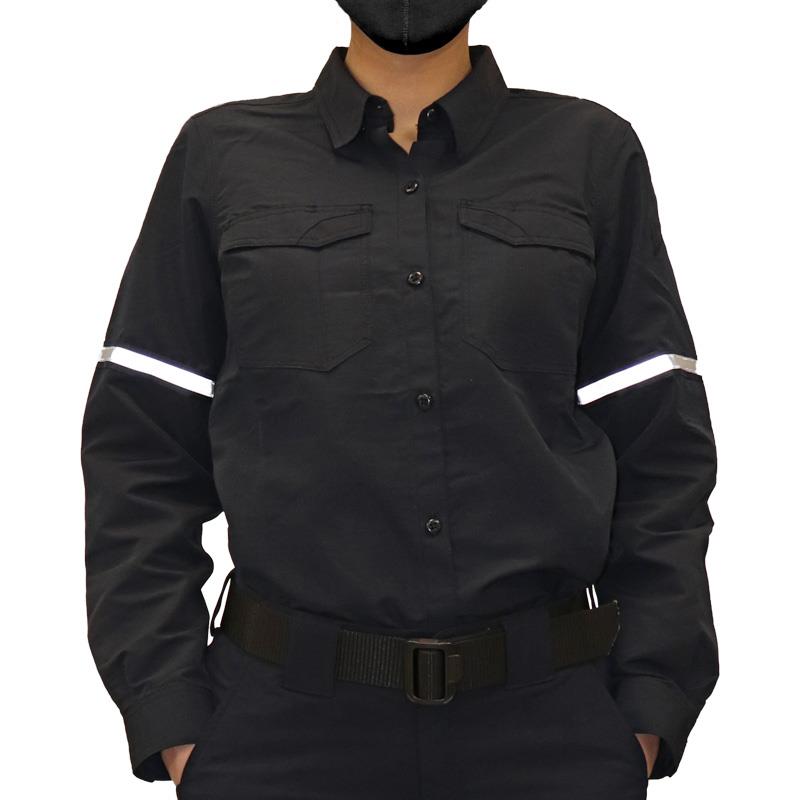 911 Fast-tac MHC Women&#39;s Long Sleeve Shirt (Dark Navy) | 911supply.ca