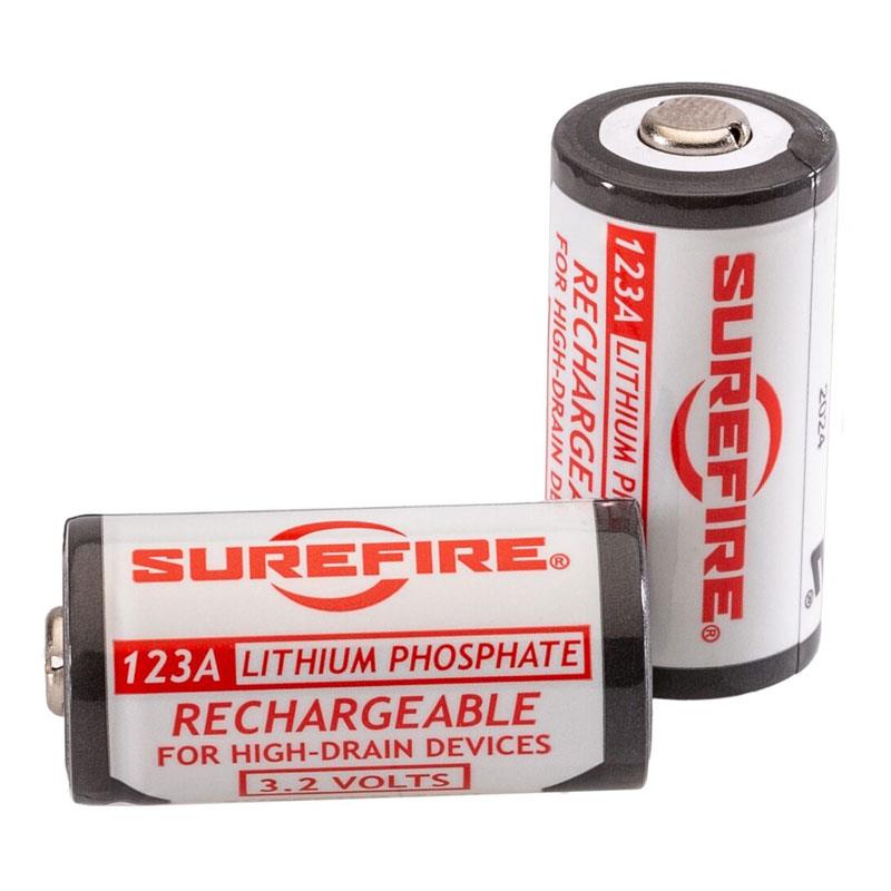 Surefire 123A Rechargeable Batteries |911supply.ca