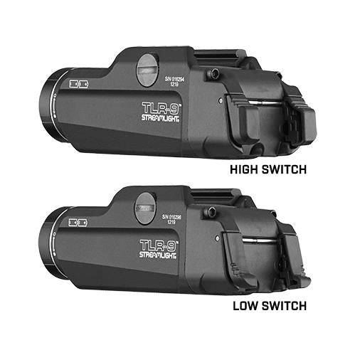 Streamlight TLR-9 Gun Light with Ambidextrous Rear Switch Options