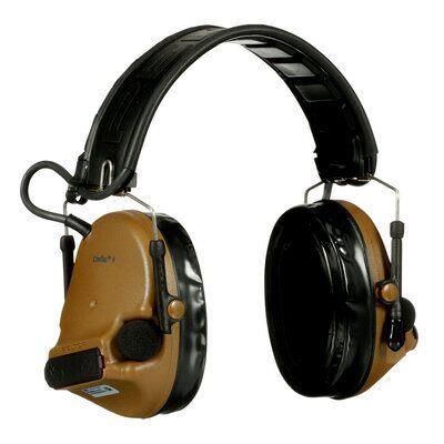 Peltor ComTac V Hearing Defender Headset (Coyote) | 911supply.ca