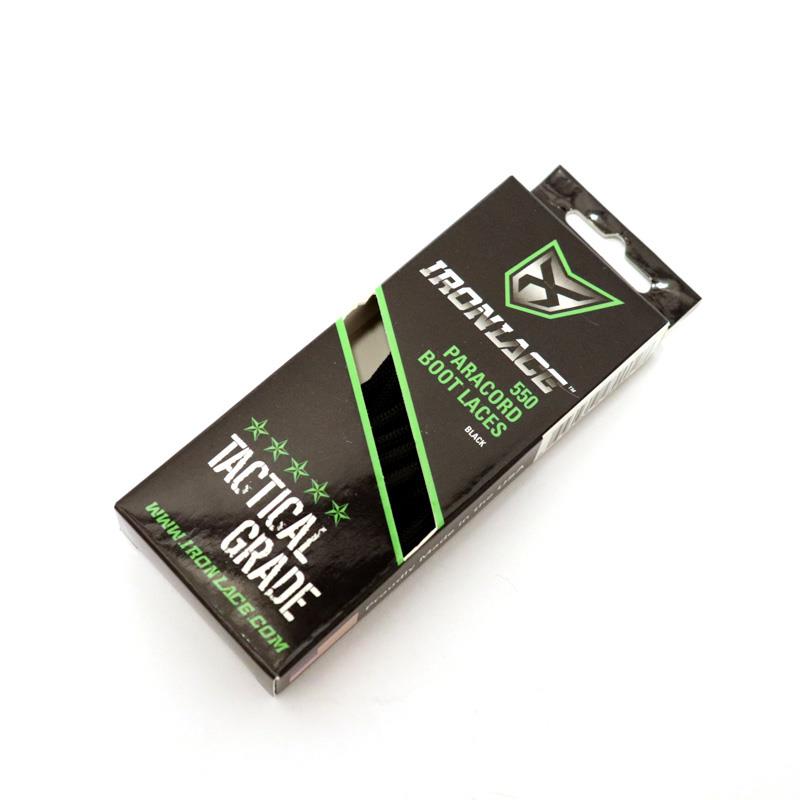 Ironlace Paracord 550 Boot laces 54" | 911supply.ca