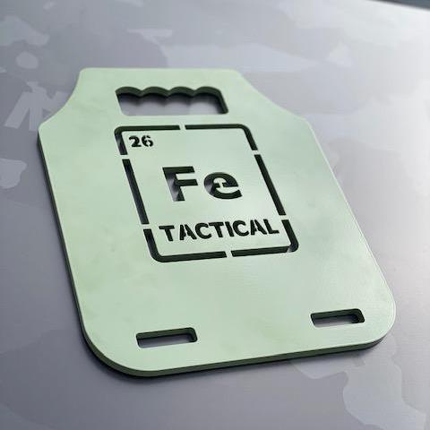 Iron Tactical Army Green Steel Weighted Plates 2x 8.8lb | 911supply.ca