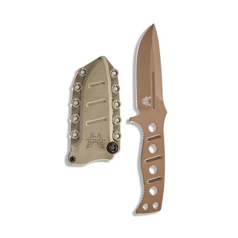 Benchmade 375FE-1 Fixed Adamas Flat Earth | 911supply.ca