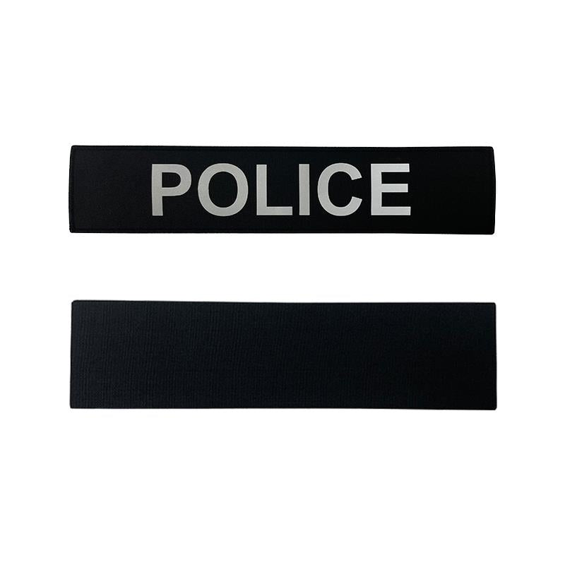 Reflective Police Patch Large Velcro | 911 Supply