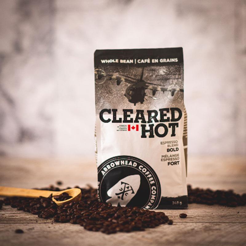 Arrowhead Coffee Cleared Hot Espresso Blend Coffee - Whole Bean