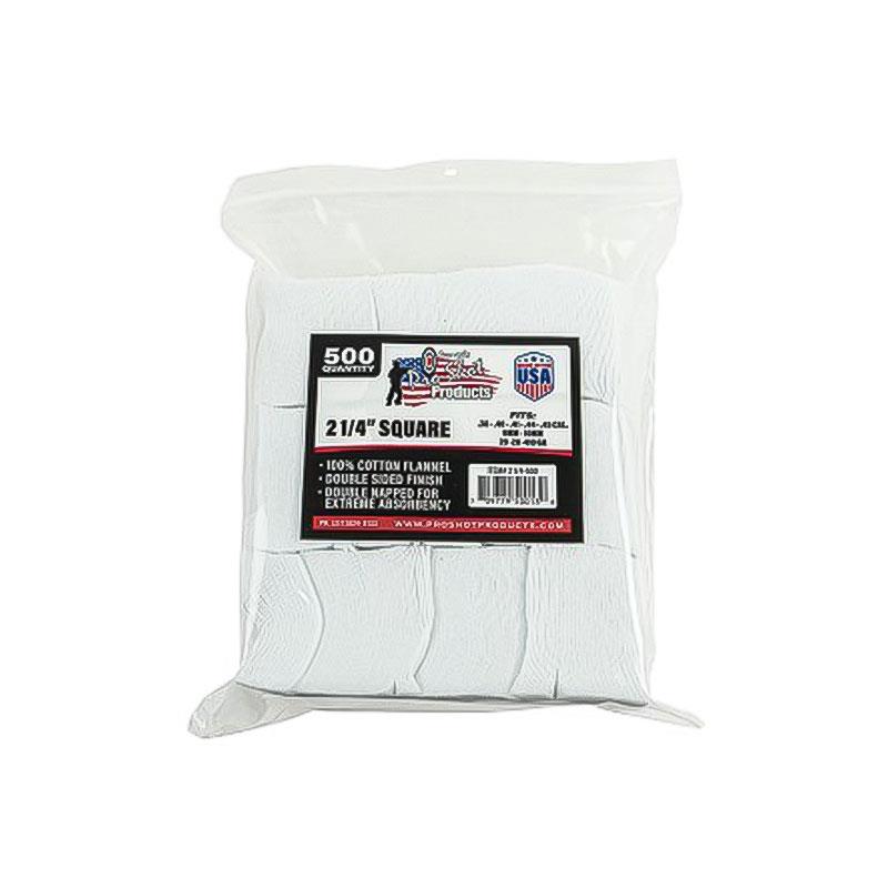 Pro-Shot .38 - .45 Cal. / 20 GA - 410 GA - 2 1/4" Square 500 Count