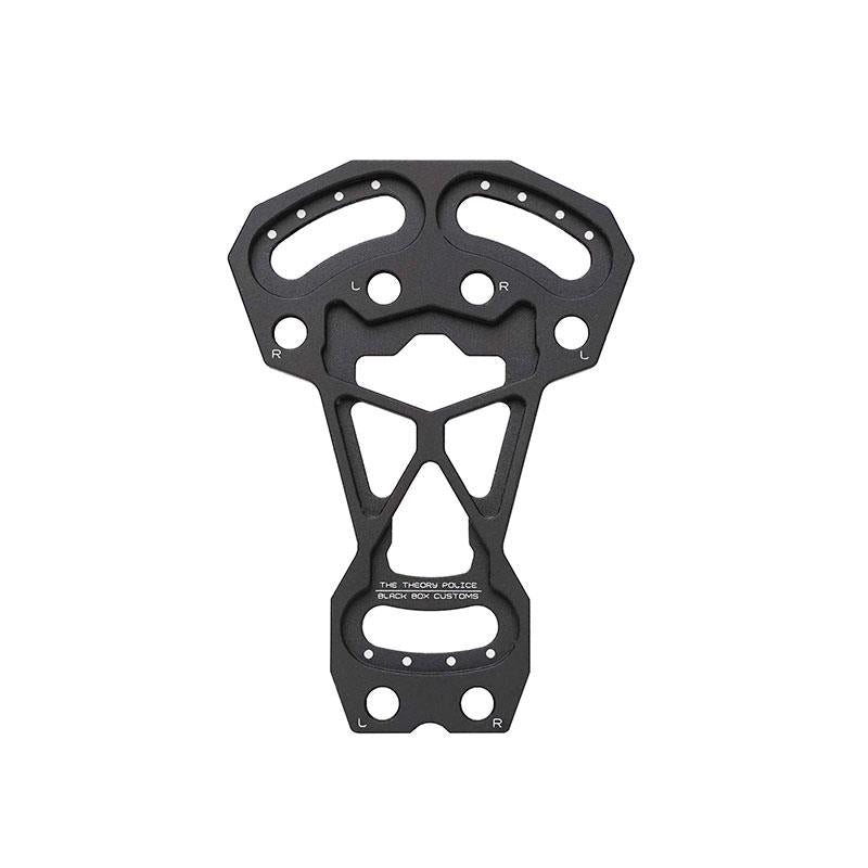 実物　Negative Cant Plate version Black Box Customs NCP3 (Negative Cant Plate version 3)