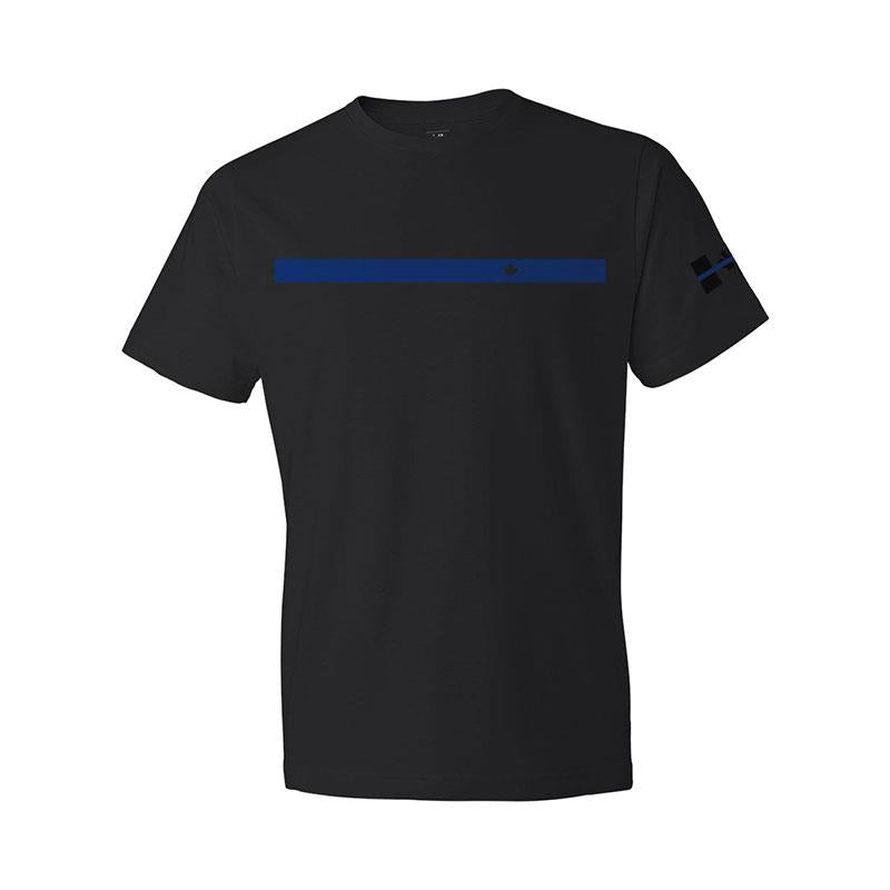Delta Apparel Thin Line Series T-Shirt - Thin Blue Line