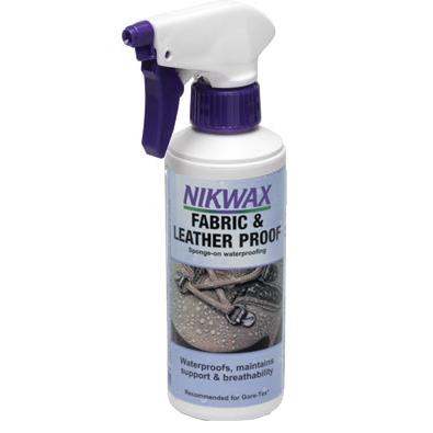 Nikwax Fabric and Leather Spray 125mL | 911supply.ca