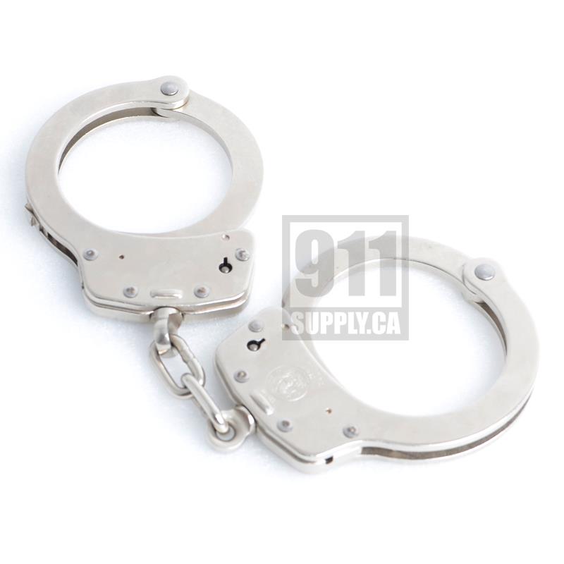 Smith & Wesson Handcuff Model 100P Nickel |350135| 911supply.ca