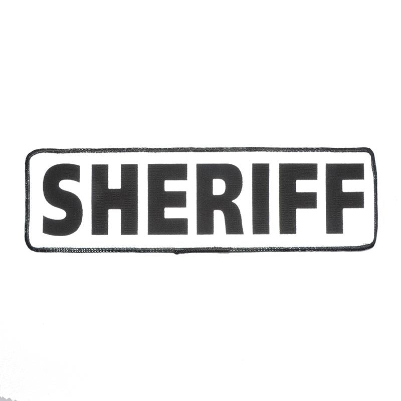 Sheriff Sew-On Patch 3"x12"