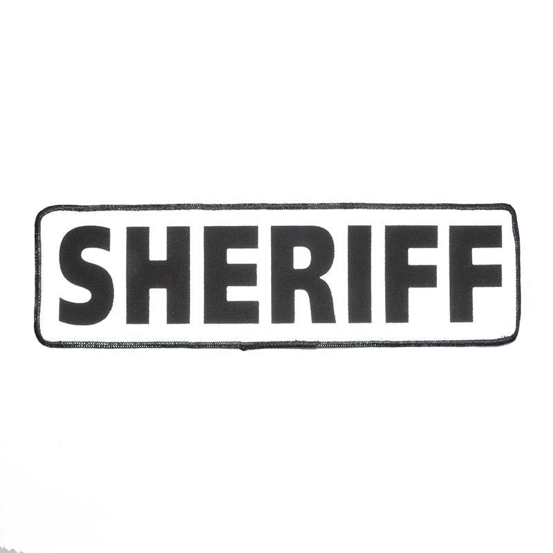 Sheriff Sew-On Patch 3&quot;x12&quot;