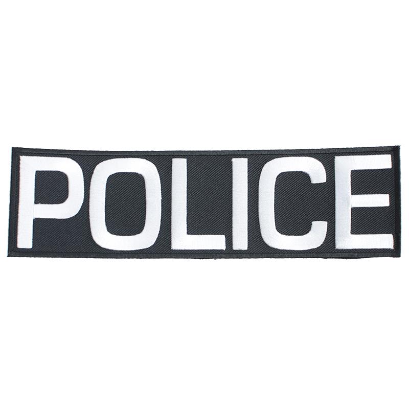 Police Patch Velcro 2.2"x8"